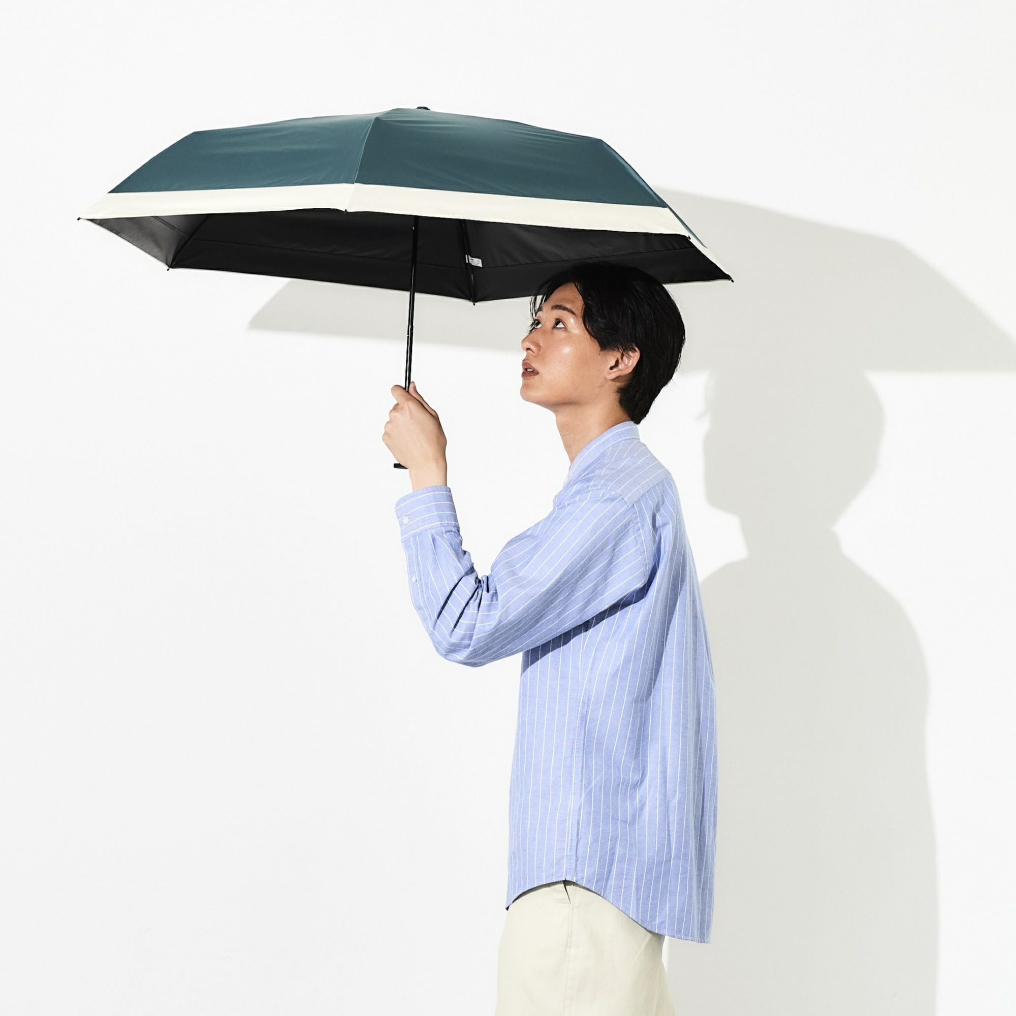 日傘 切継 《ALL IN UMBRELLA》 ユニセックス 晴雨兼用 折りたたみ傘
