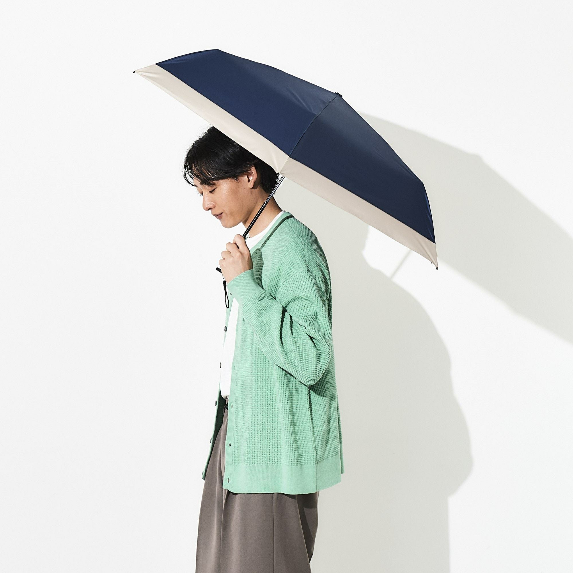 日傘 切継 《ALL IN UMBRELLA》 ユニセックス 晴雨兼用 折りたたみ傘