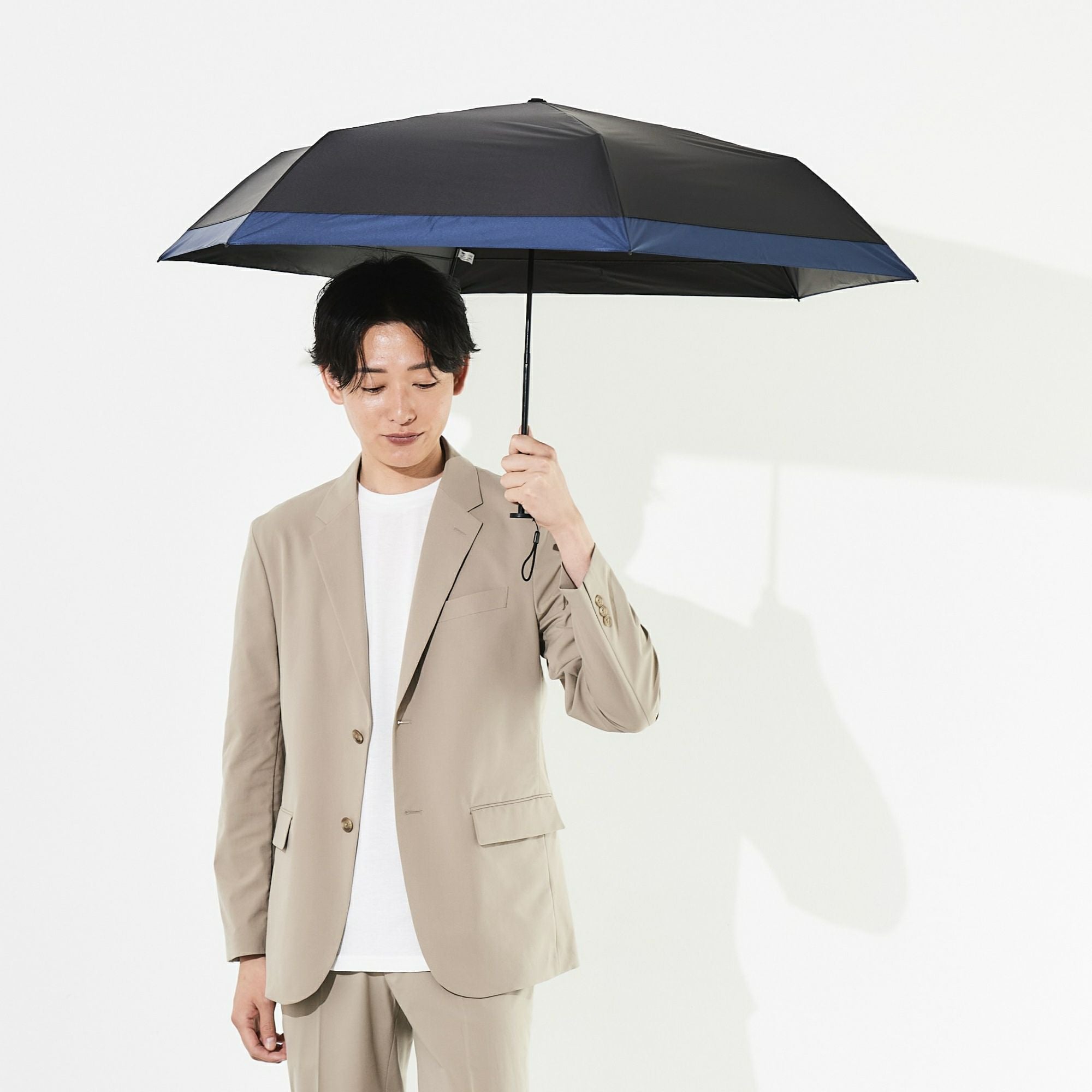 ゆああ　rady日傘 日傘 切継 《ALL IN UMBRELLA》 ユニセックス 晴雨兼用 折りたたみ傘