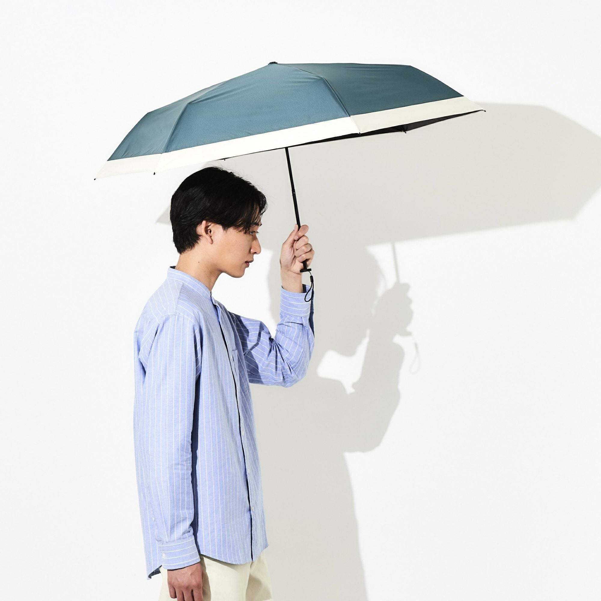 ゆああ　rady日傘 日傘 切継 《ALL IN UMBRELLA》 ユニセックス 晴雨兼用 折りたたみ傘