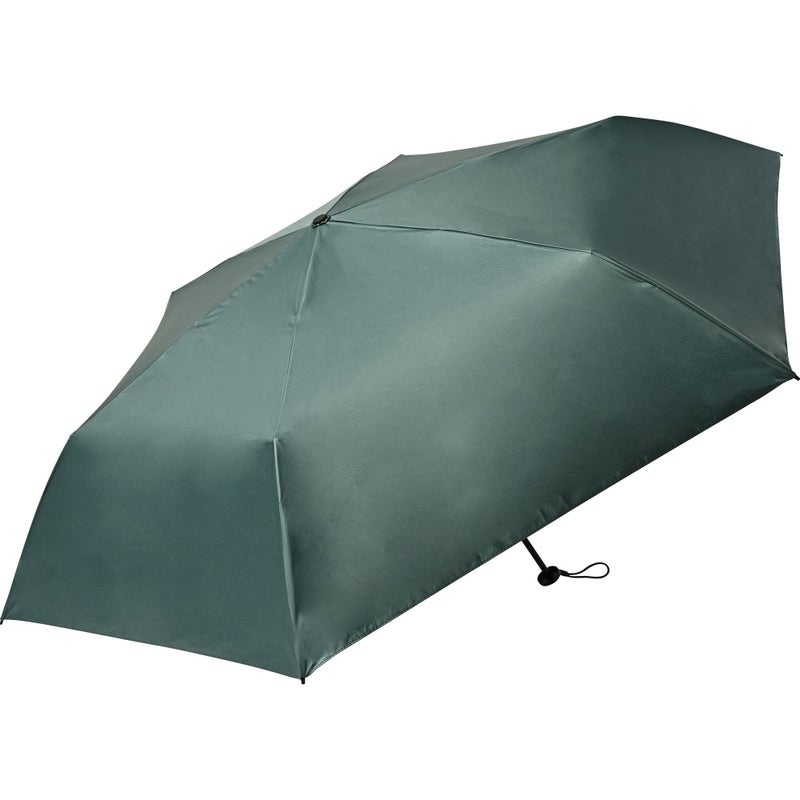 assa公式 AM544 メンズ 折りたたみ傘 カーキ 無地 完全遮光 晴雨兼用 軽量