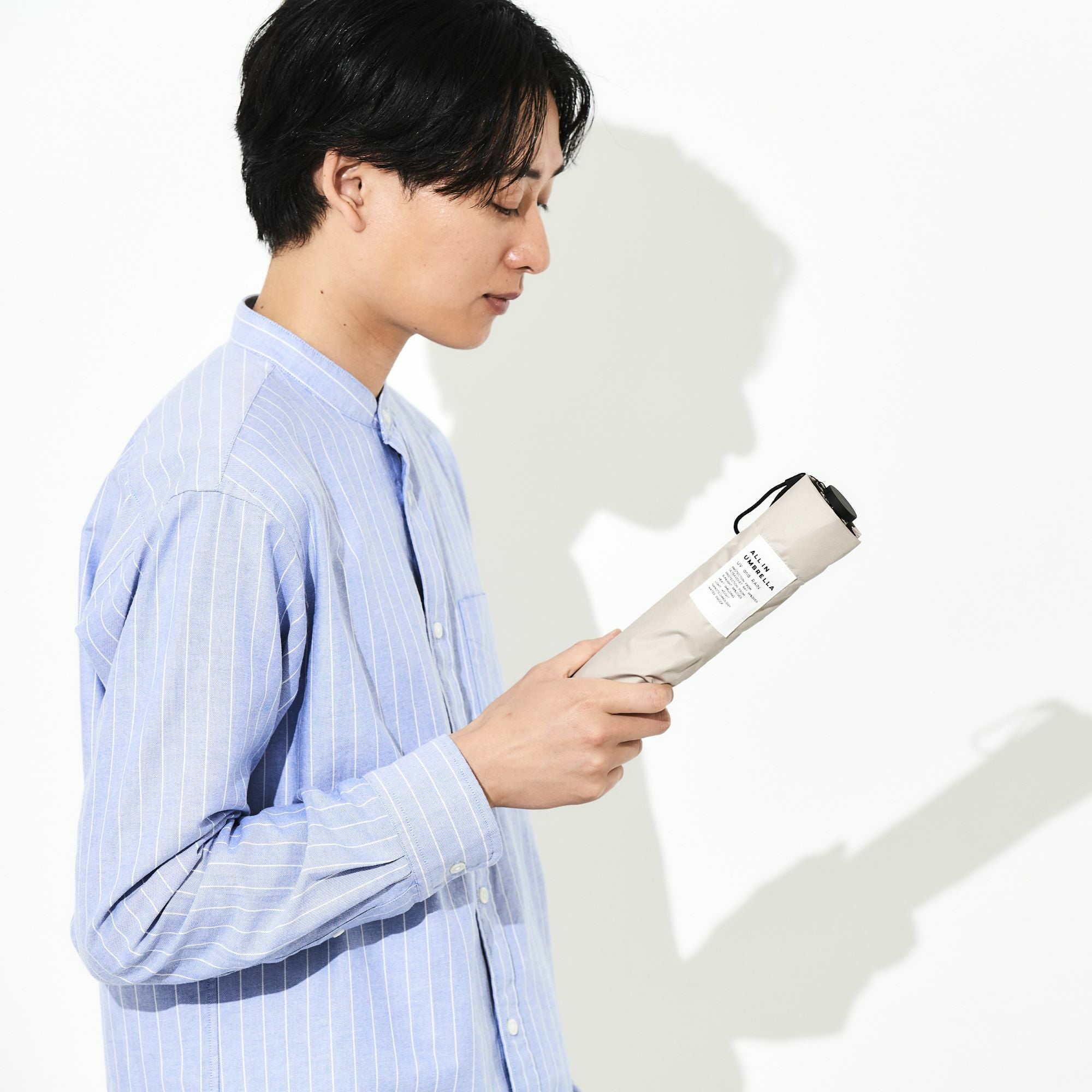 Tですn5様兼用 日傘 無地 《ALL IN UMBRELLA》 ユニセックス 晴雨兼用 折りたたみ傘