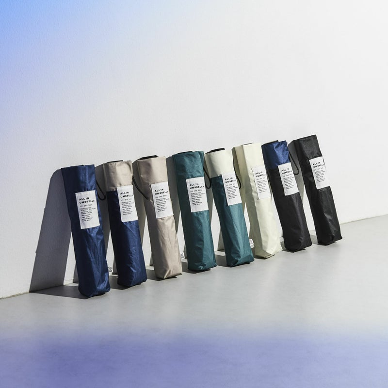 assa公式 メンズ 完全遮光 折りたたみ傘 AM544 晴雨兼用 軽量 58cm 無地