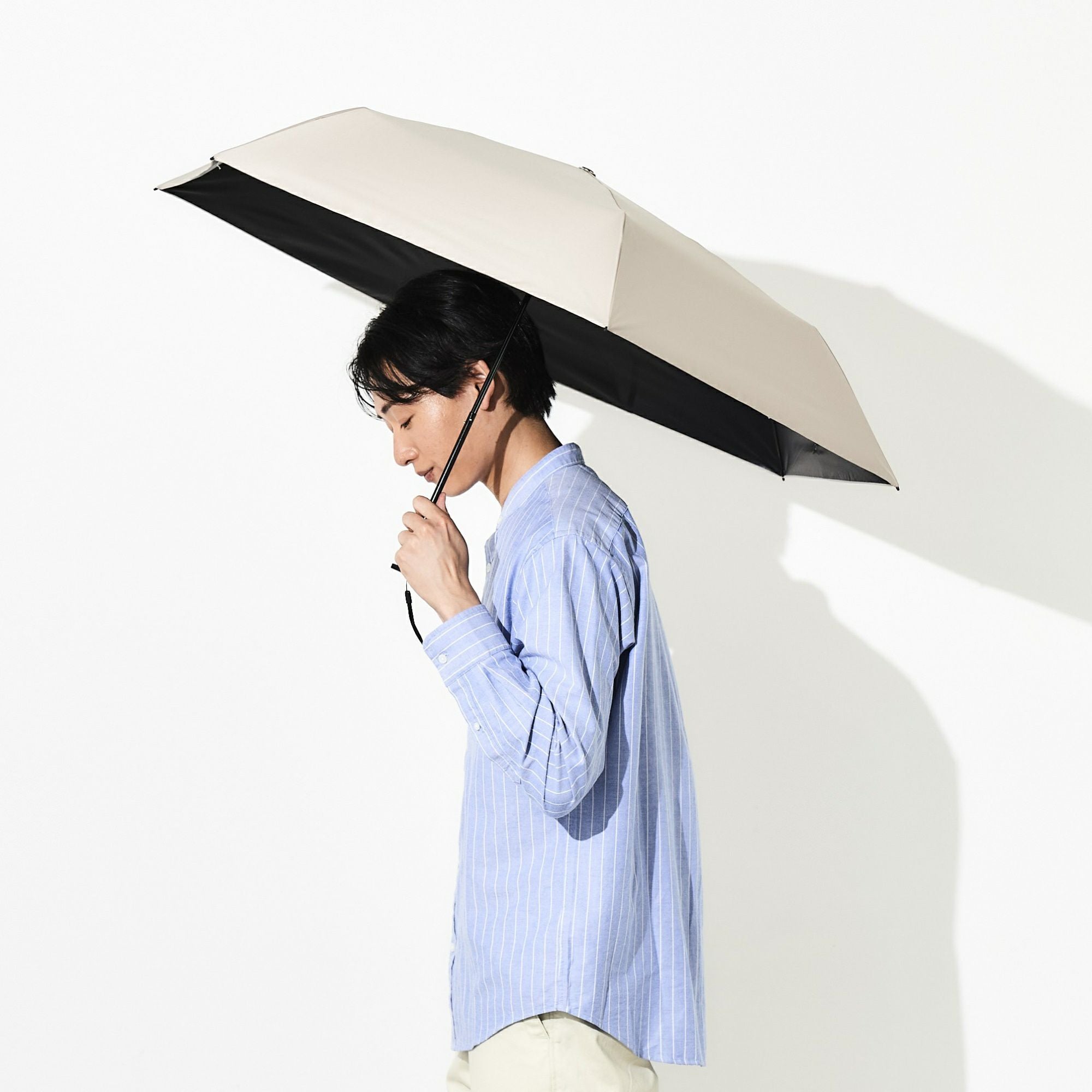 umbrella 傘映像篇　激レア　五月雨 日傘 無地 《ALL IN UMBRELLA》 ユニセックス 晴雨兼用 折りたたみ傘