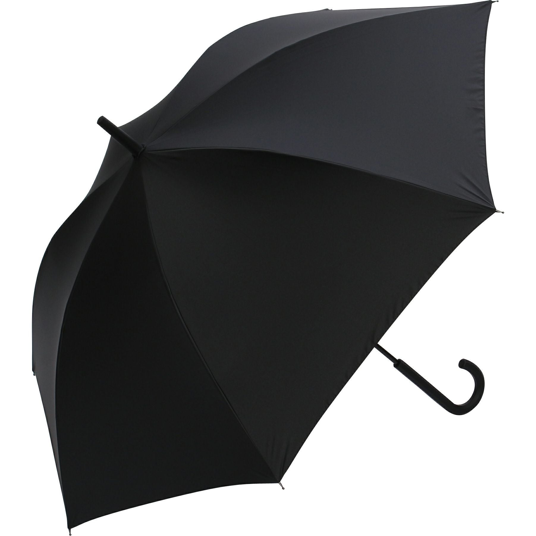 ASSETAN 黒 長傘 日傘 無地 《ALL IN UMBRELLA》 ユニセックス 晴雨兼用 長傘 AL544