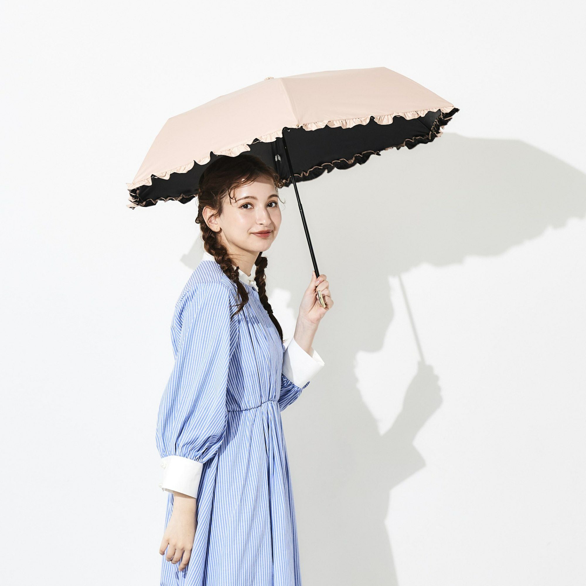 WEB限定】 日傘 フリル 折りたたみ傘 FM401 | ASCENTE Online Store