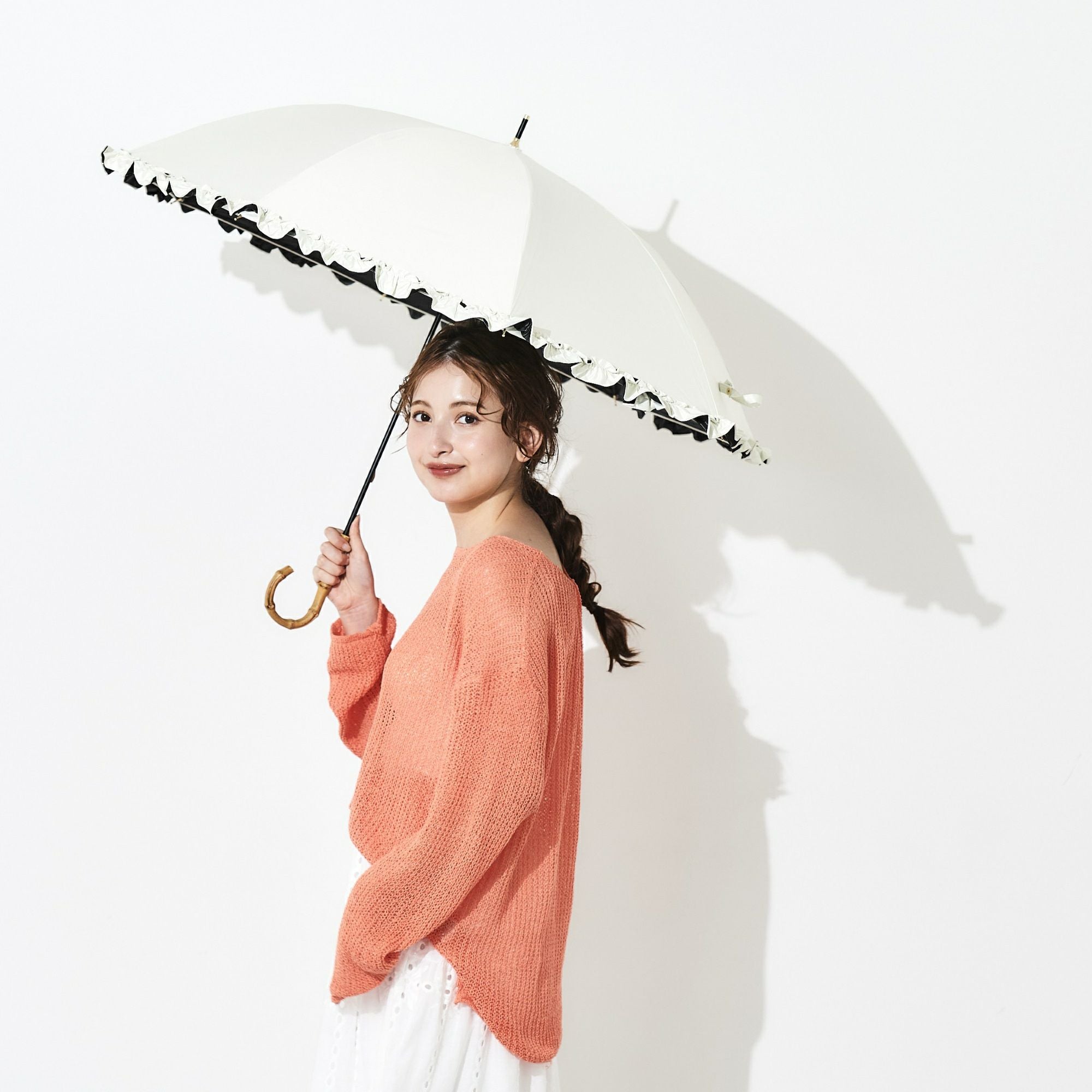 日傘 デニム切継 折りたたみ傘 FM790 | ASCENTE Online Store