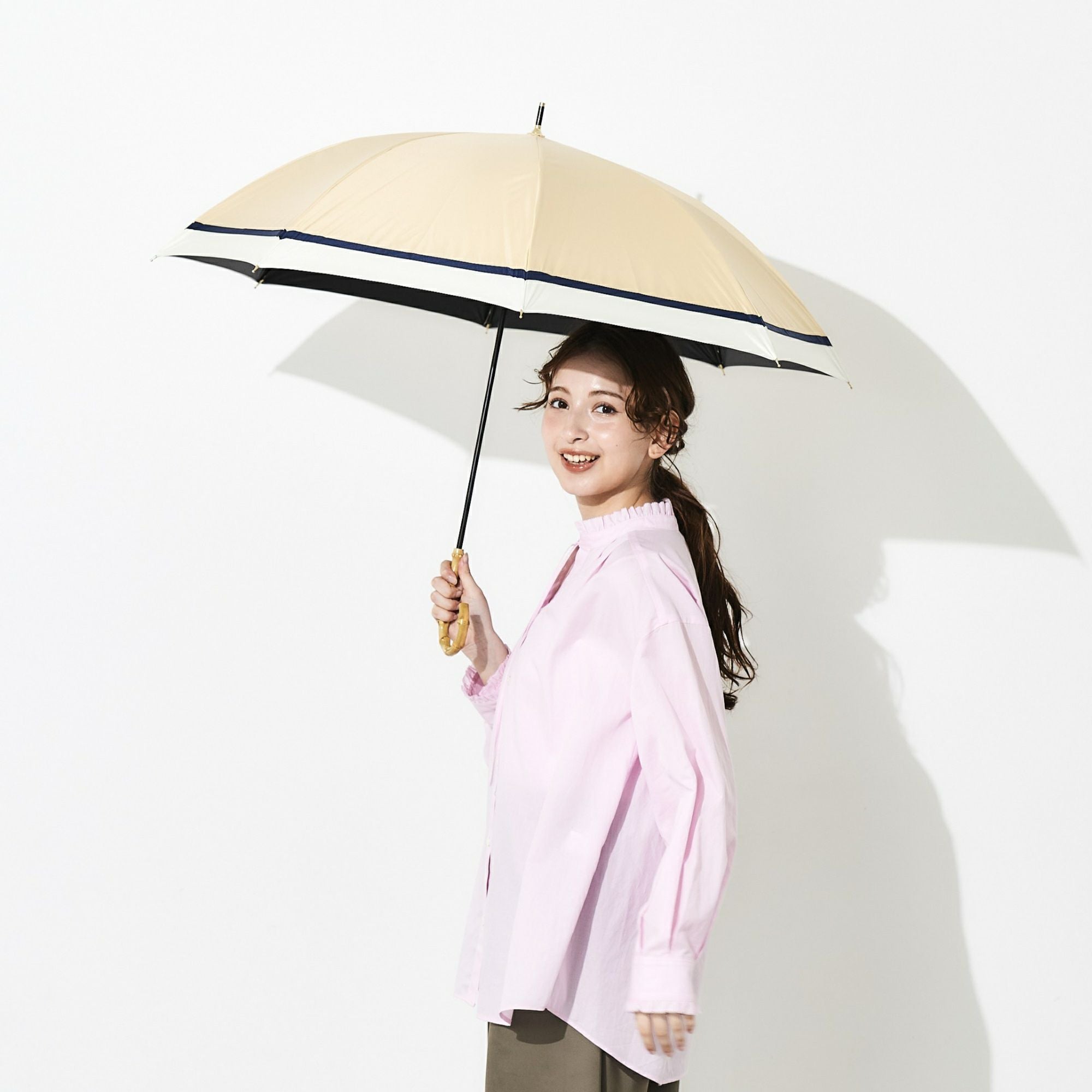 日傘 ペイントドット 《HEAT DOWN PARASOL》 折りたたみ傘 HM714