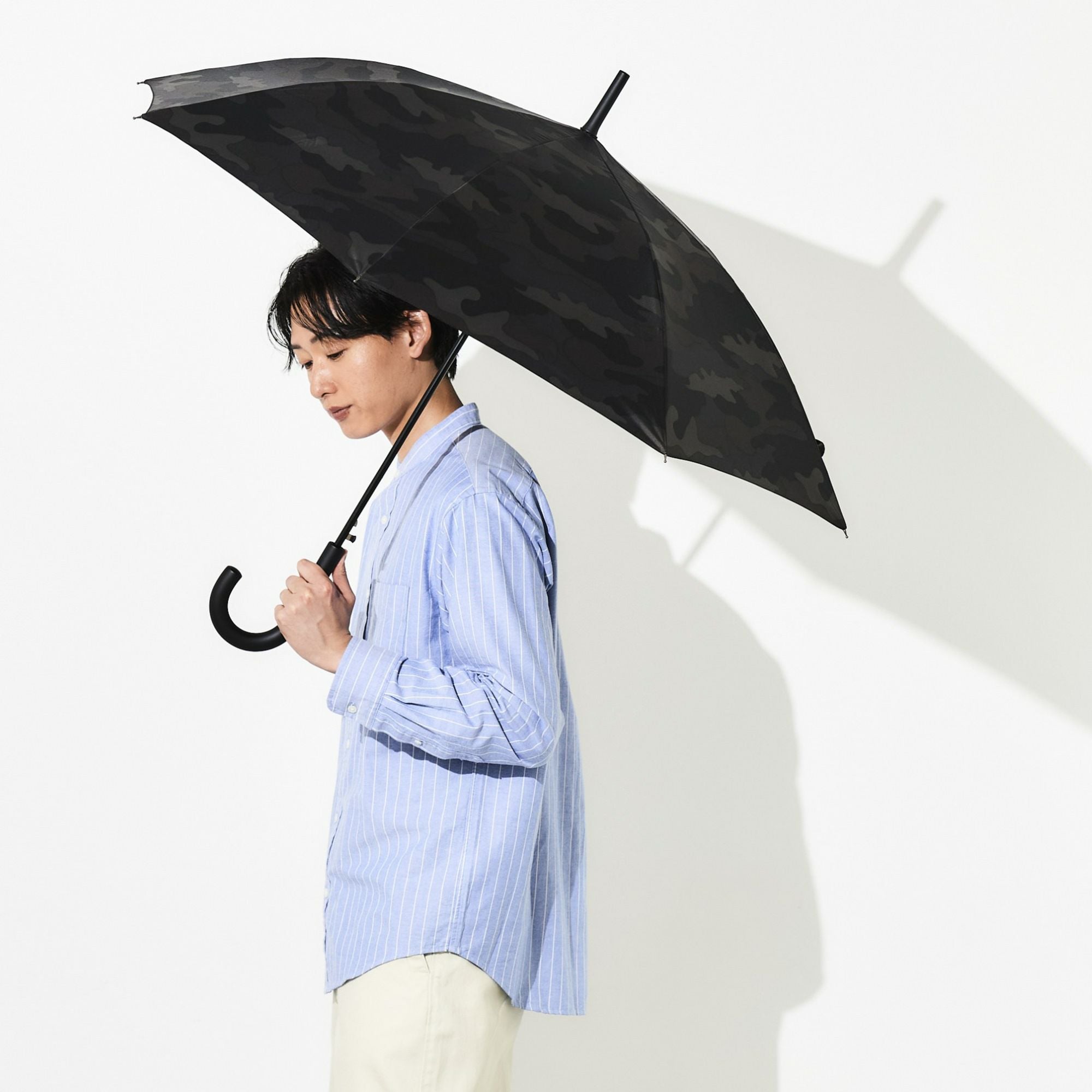 WEB限定】 日傘 カモフラージュ メンズ ジャンプ傘 FJ288 | ASCENTE