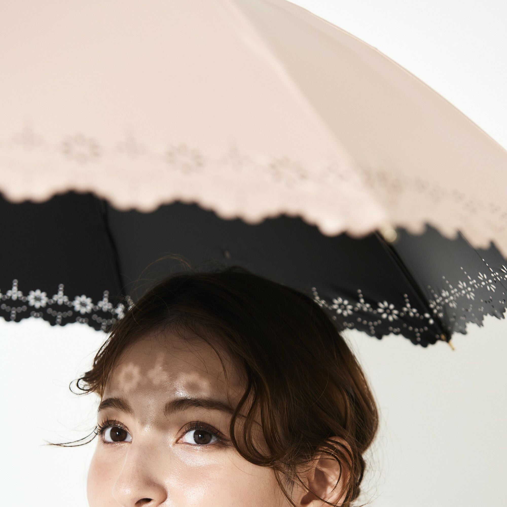 WEB限定】 日傘 レースヒートカット 長傘 FL089/130 | ASCENTE Online