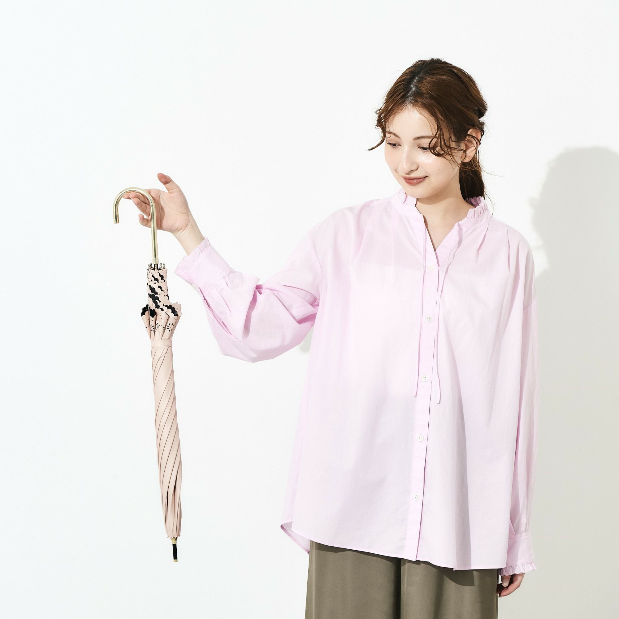 WEB限定】 日傘 レースヒートカット 長傘 FL089/130 | ASCENTE Online