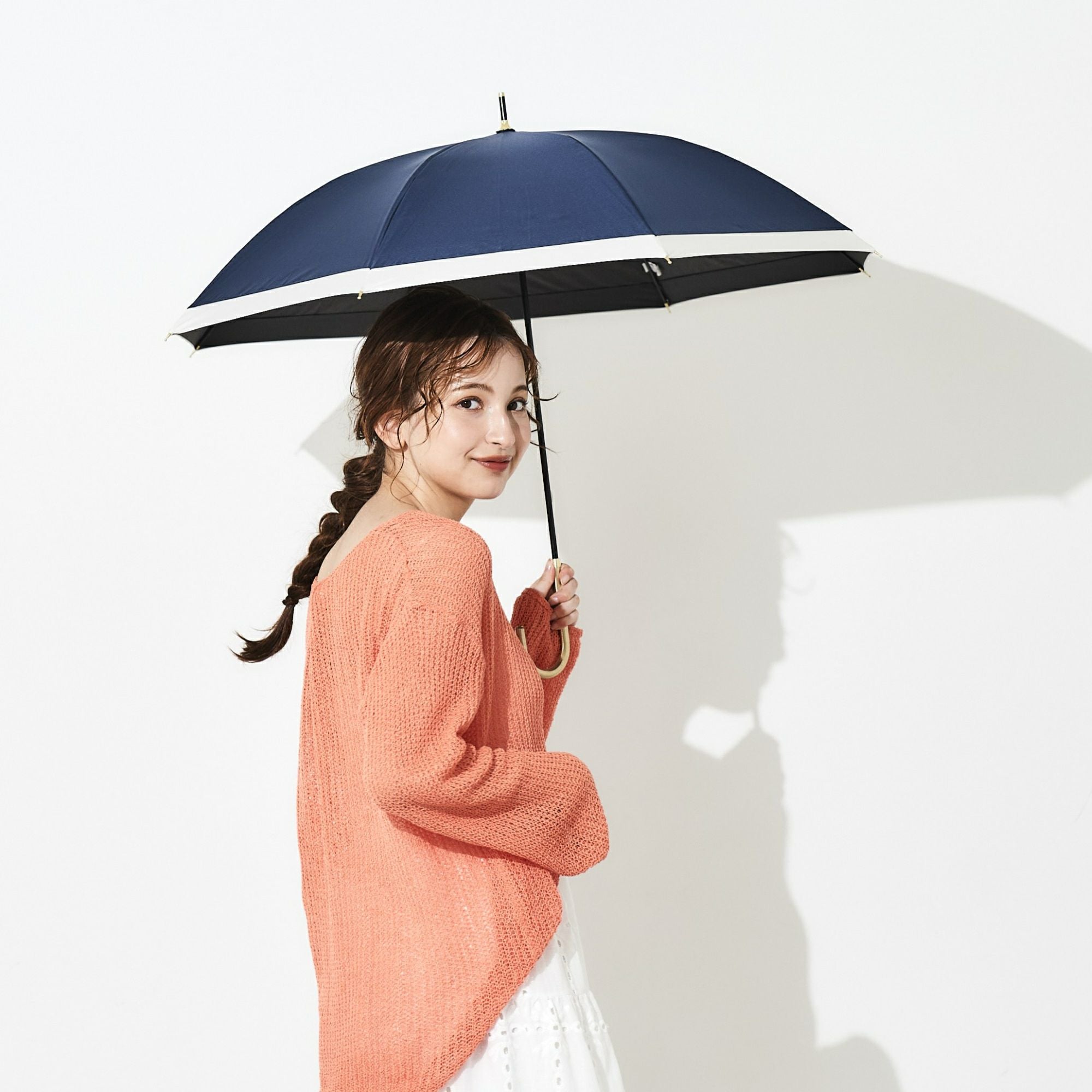 日傘 デニム切継 折りたたみ傘 FM790 | ASCENTE Online Store
