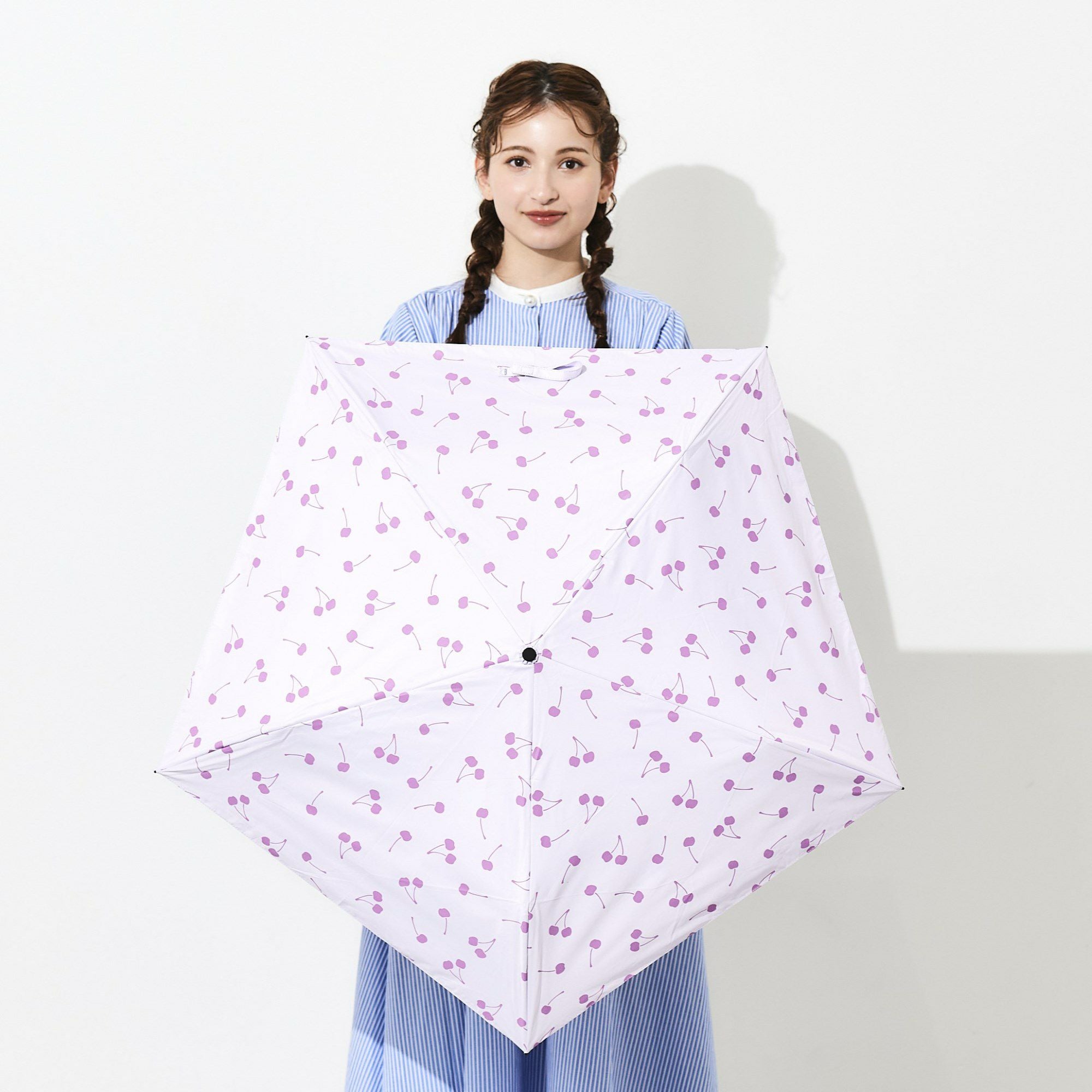 出品10/31まで！Lisette オンブレル　スリーズ　日傘　さくらんぼ 日傘・雨傘 — LISETTE
