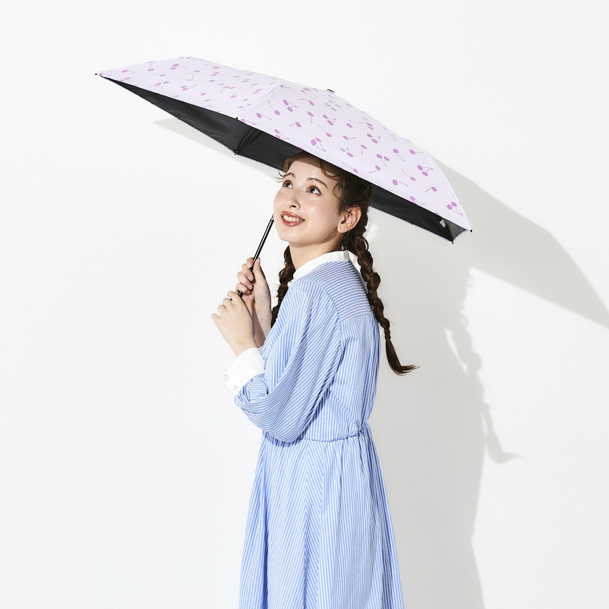 日傘 さくらんぼ 軽量折りたたみ傘 FM810 | ASCENTE Online Store