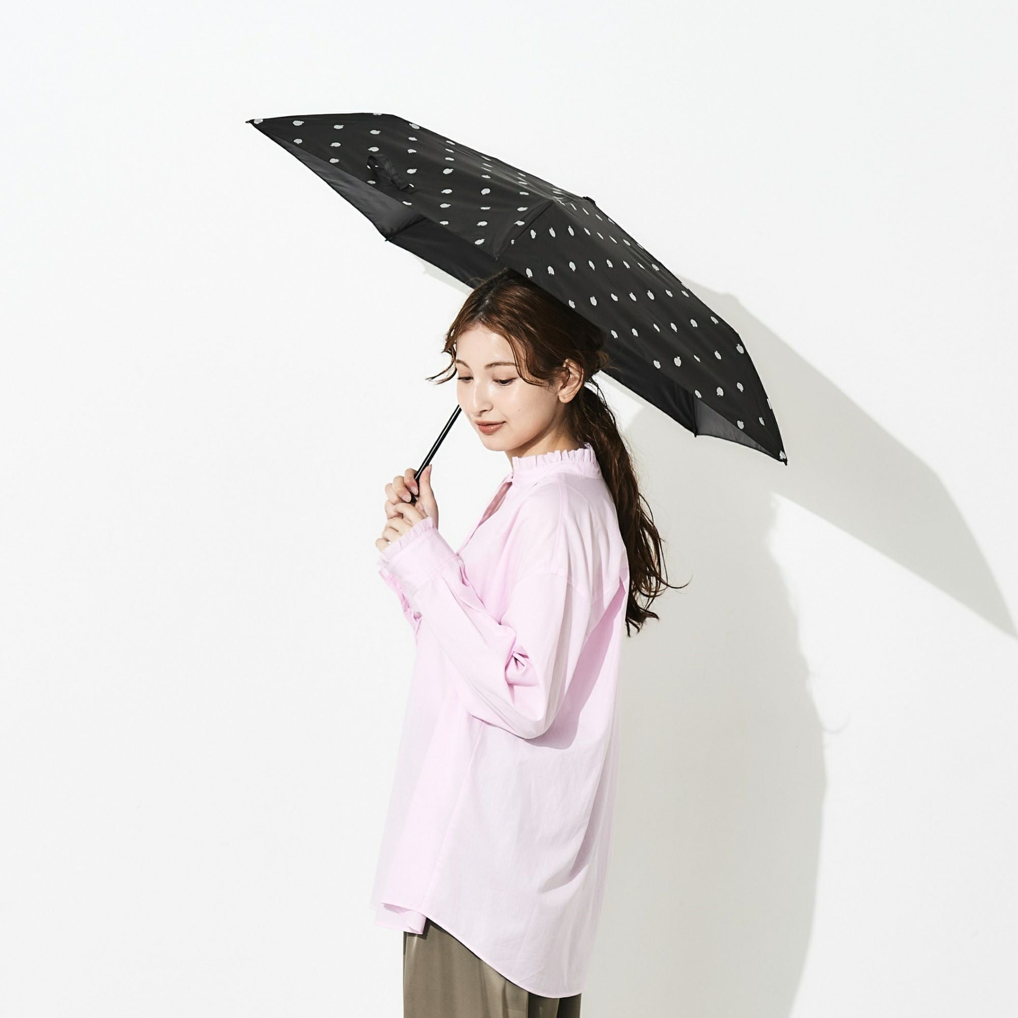 日傘 りんご 軽量折りたたみ傘 FM812 | ASCENTE Online Store