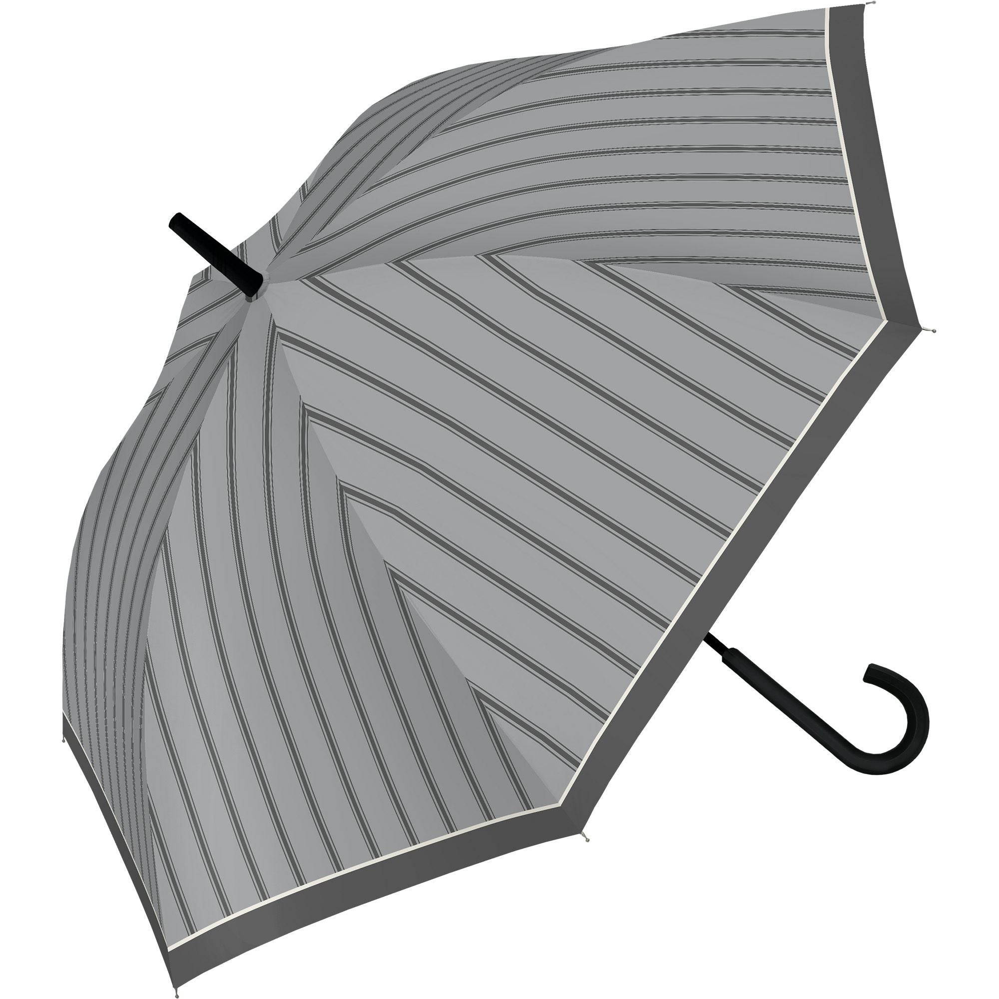 日傘 トリプルストライプ 《ALL IN UMBRELLA》 ユニセックス 晴雨兼用