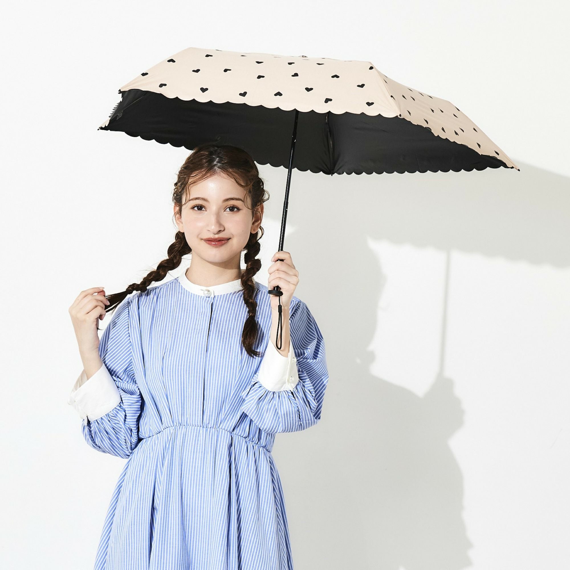 日傘 ハート 軽量折りたたみ傘 FM907 | ASCENTE Online Store