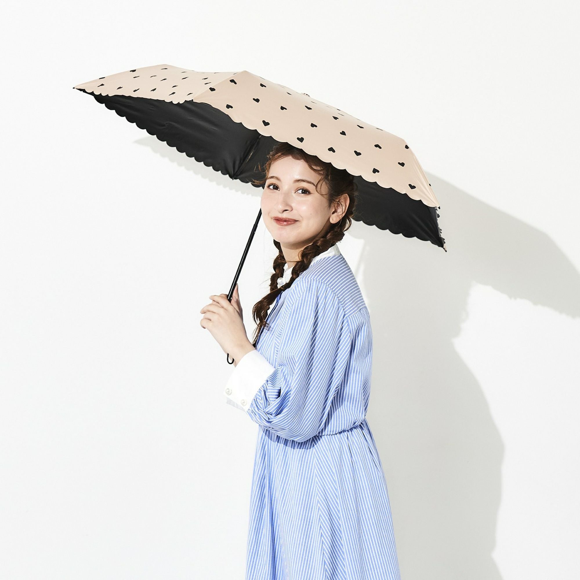 日傘 ハート 軽量折りたたみ傘 FM907 | ASCENTE Online Store