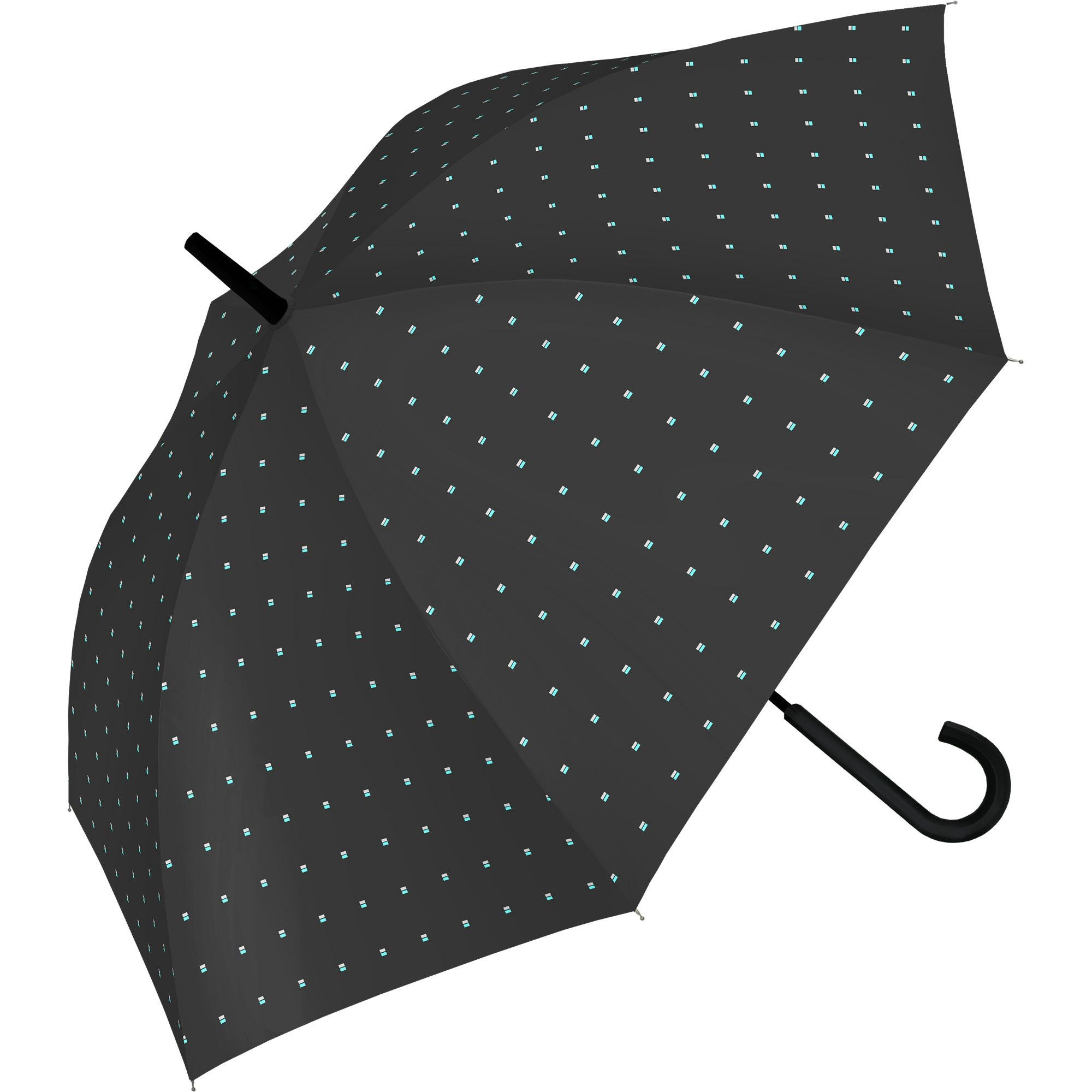 日傘 スクエアドット 《ALL IN UMBRELLA》 ユニセックス 晴雨兼用 長傘