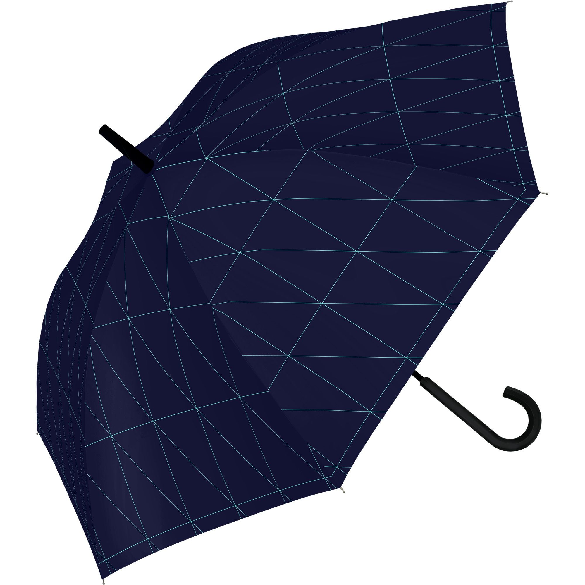 日傘 ラインアングル 《ALL IN UMBRELLA》 ユニセックス 晴雨兼用 長傘