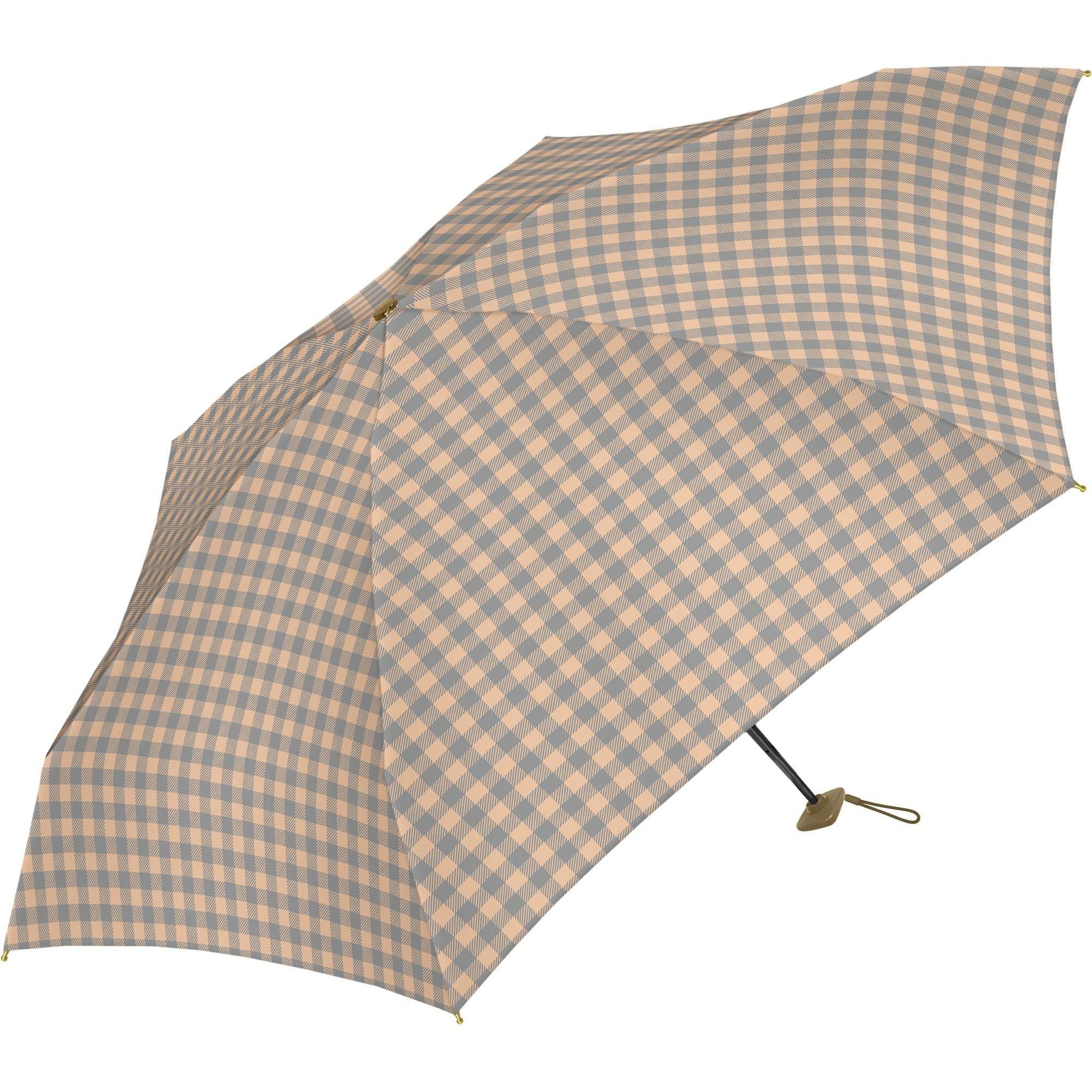 日傘 ギンガムチェック 《ALL IN UMBRELLA》 minicolo 晴雨兼用