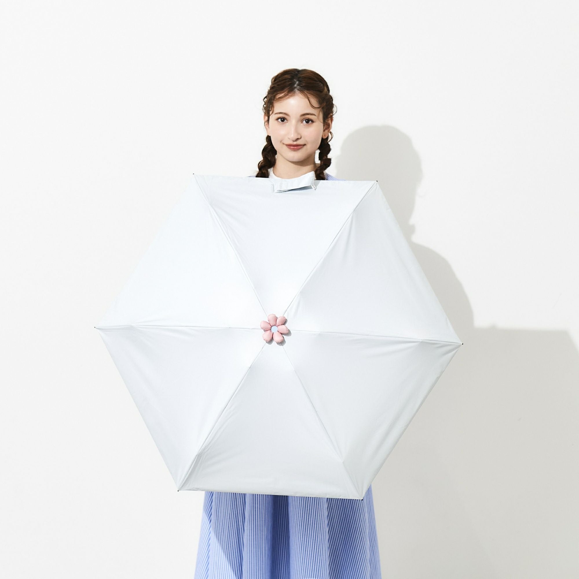 日傘 無地 《Ohana Parasol》 折りたたみ傘 FW918 | ASCENTE Online Store