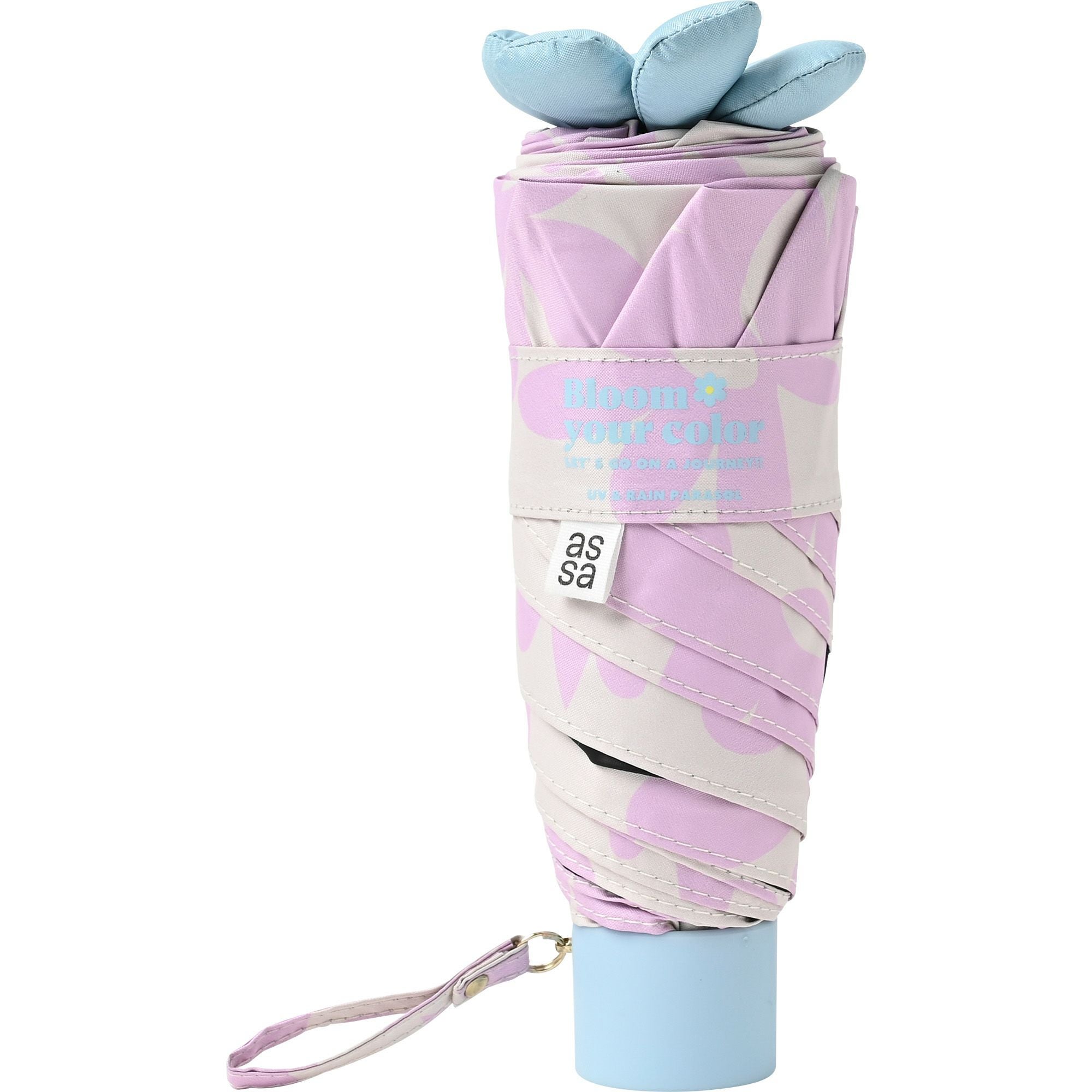 日傘 フラワー 《Ohana Parasol》 折りたたみ傘 FW921 | ASCENTE
