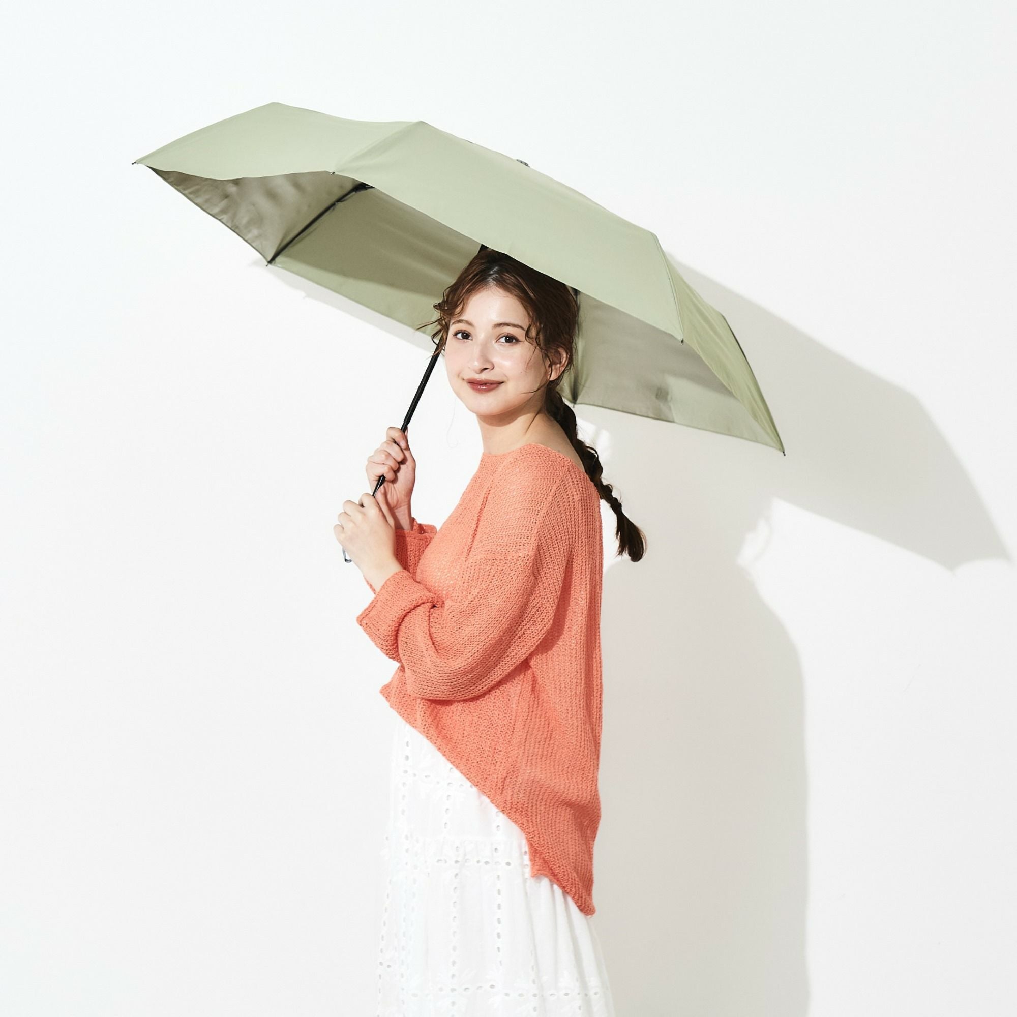 雨傘 【1937】 無地 ユニセックス 大判折りたたみ傘 RM915 | ASCENTE