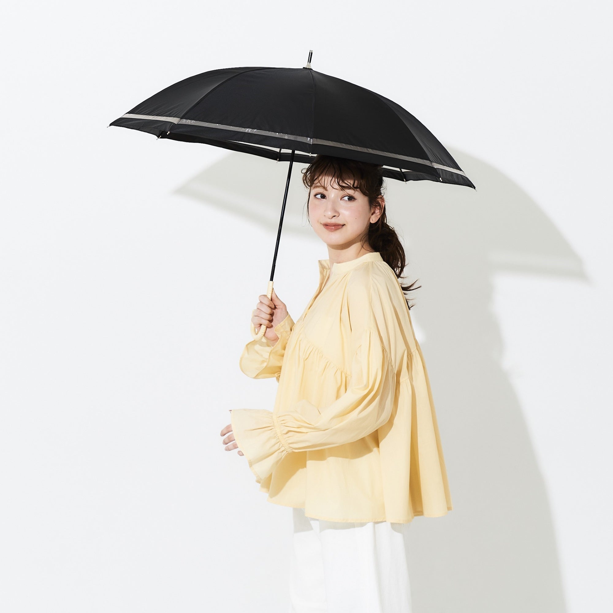 日傘 オーガンジー切継 長傘 FL938 | ASCENTE Online Store