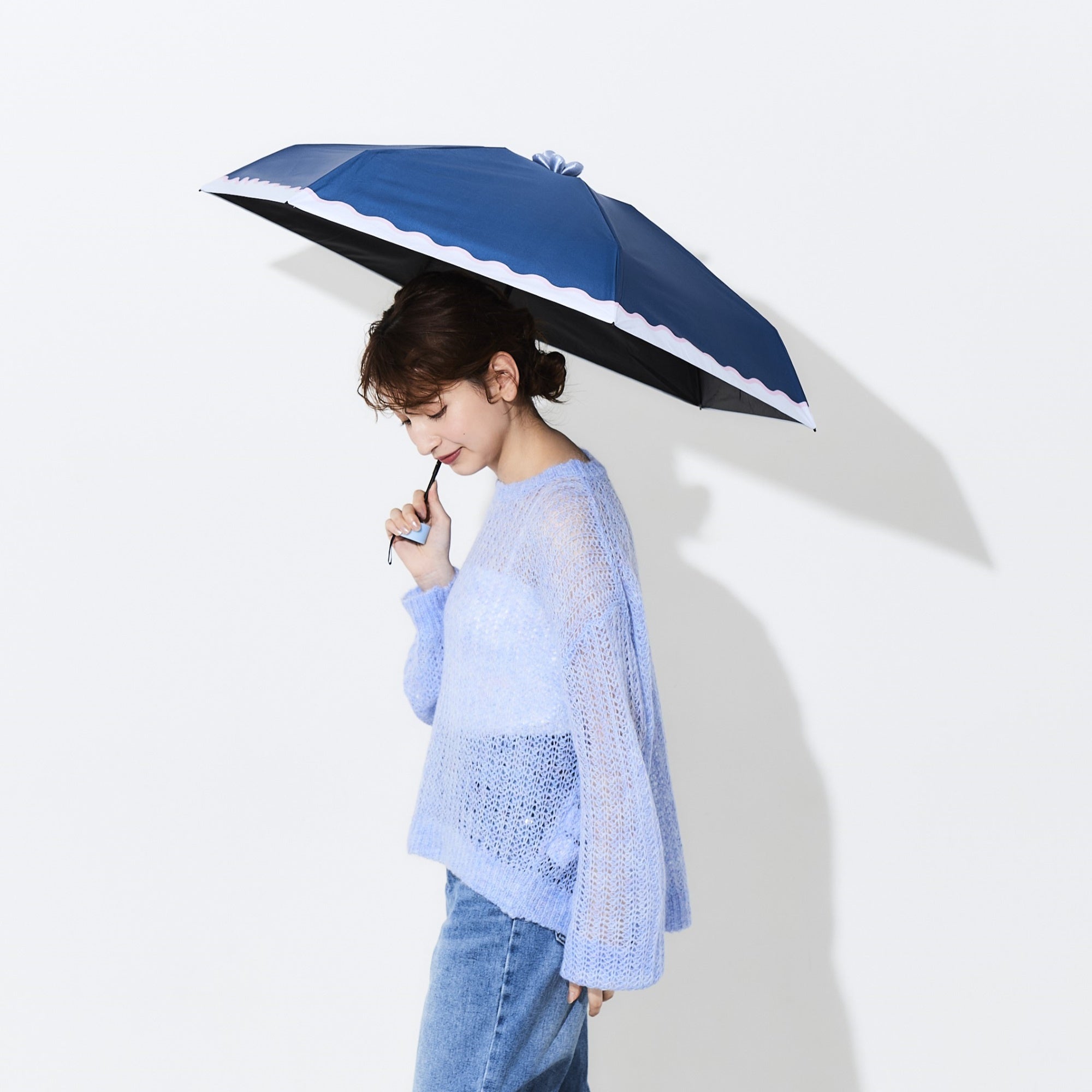 日傘 nami-nami 《Ohana Parasol》 折りたたみ傘 FW947 | ASCENTE