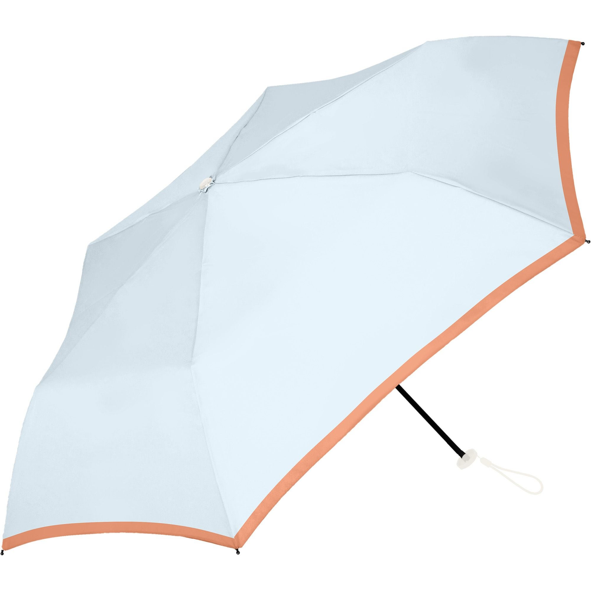 日傘 パイピング 《ALL IN UMBRELLA》 晴雨兼用 折りたたみ傘 AM929
