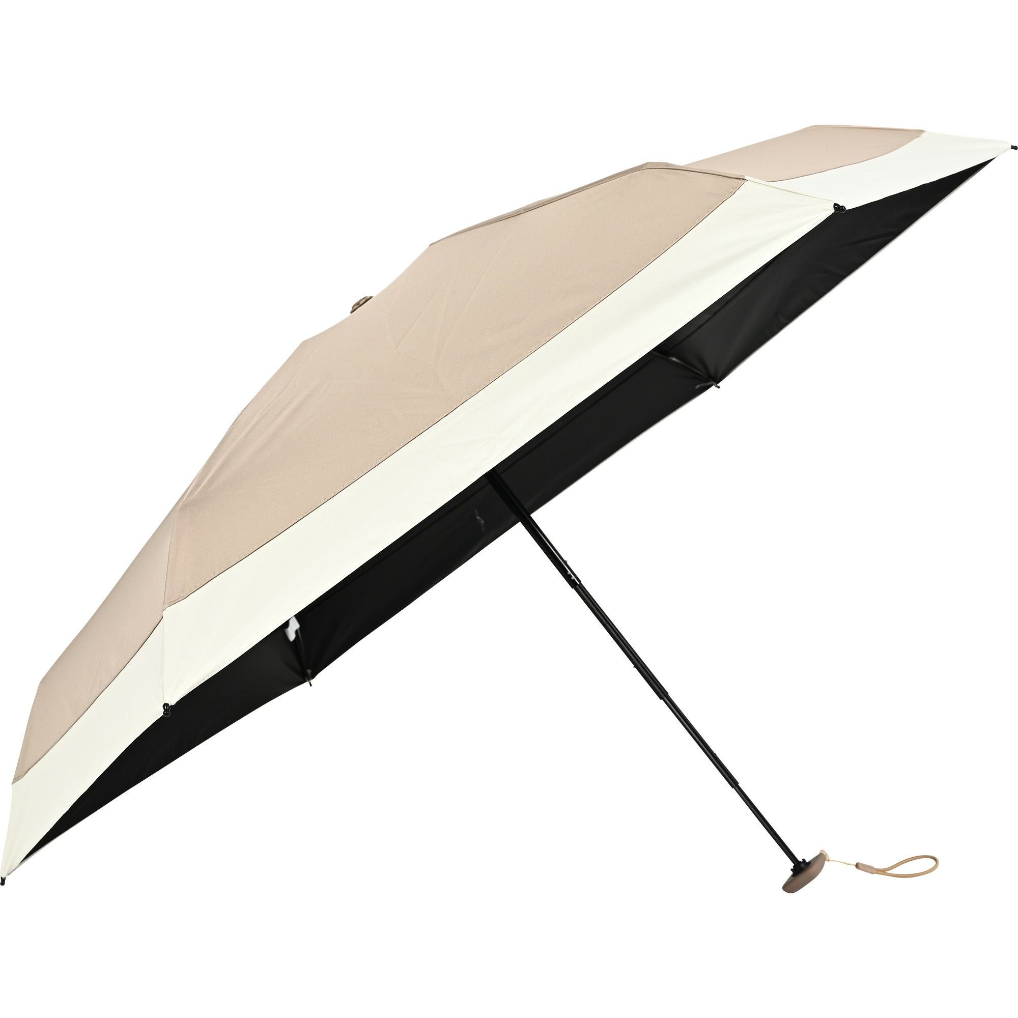 日傘 切継 《ALL IN UMBRELLA》 ポーチ付き 晴雨兼用 折りたたみ傘
